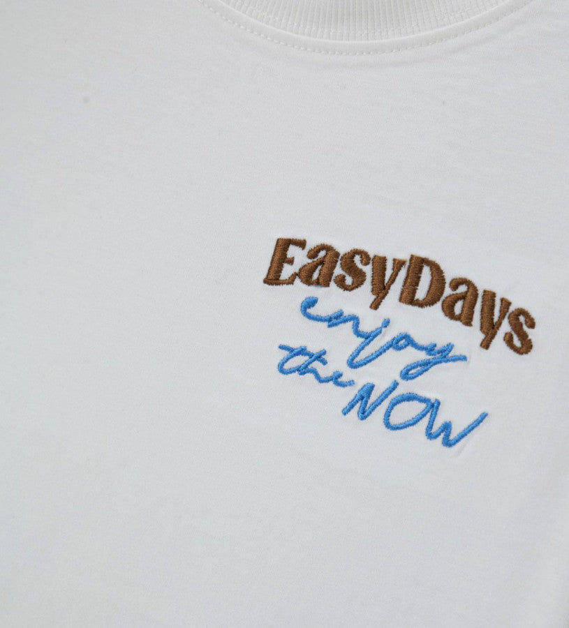 Embroidered t-shirt