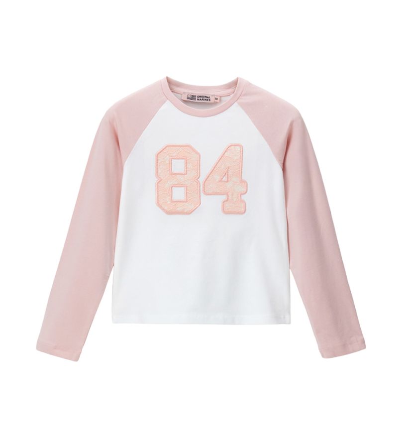 T-shirt with lace