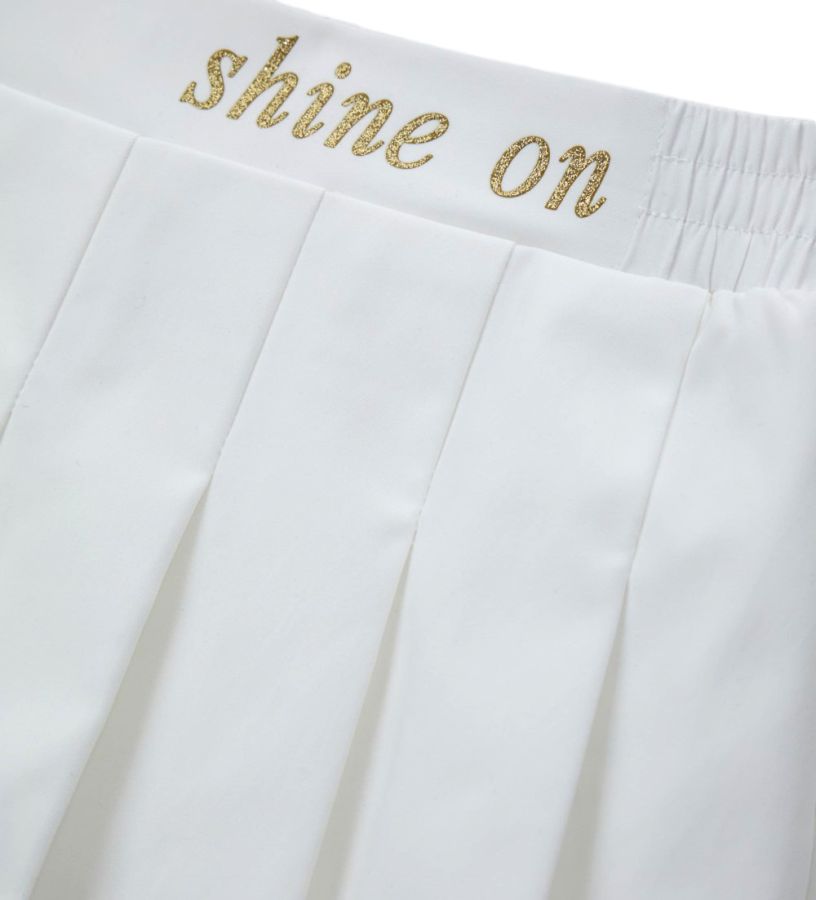 Pleated skirt