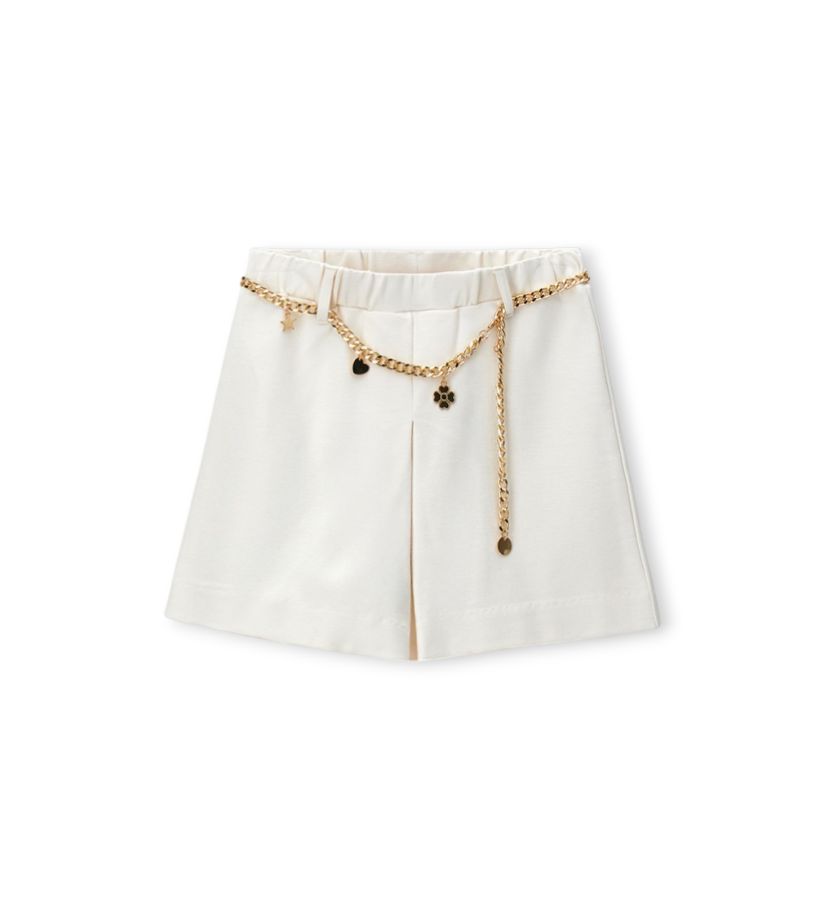 Viscose bermuda shorts