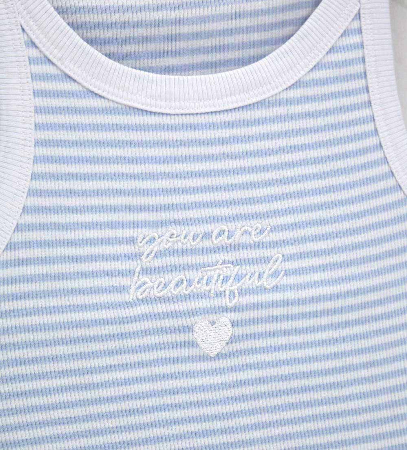 Striped tank top