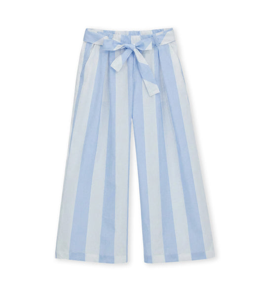 Striped trousers