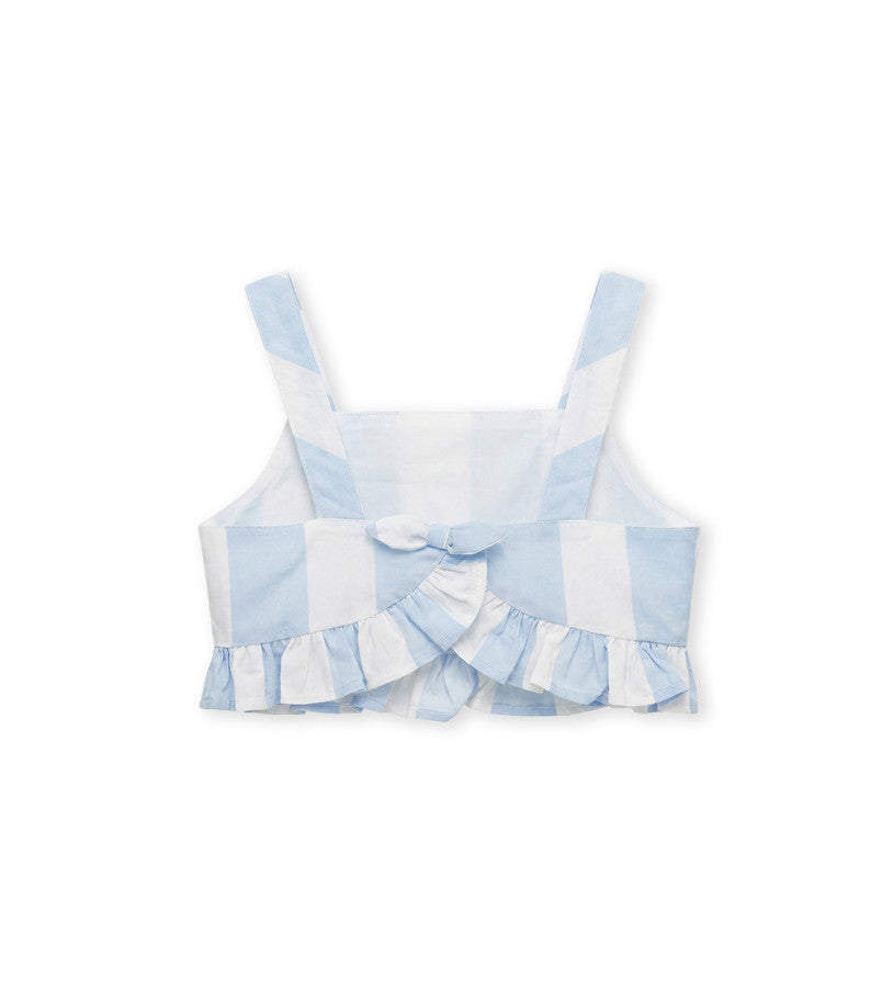 Blouse and bermuda shorts set