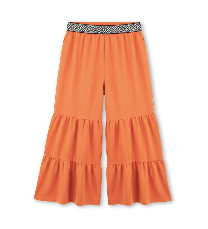 Flounce trousers