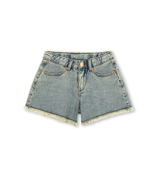 Bermuda shorts in denim