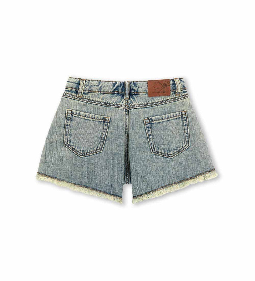 Bermuda shorts in denim