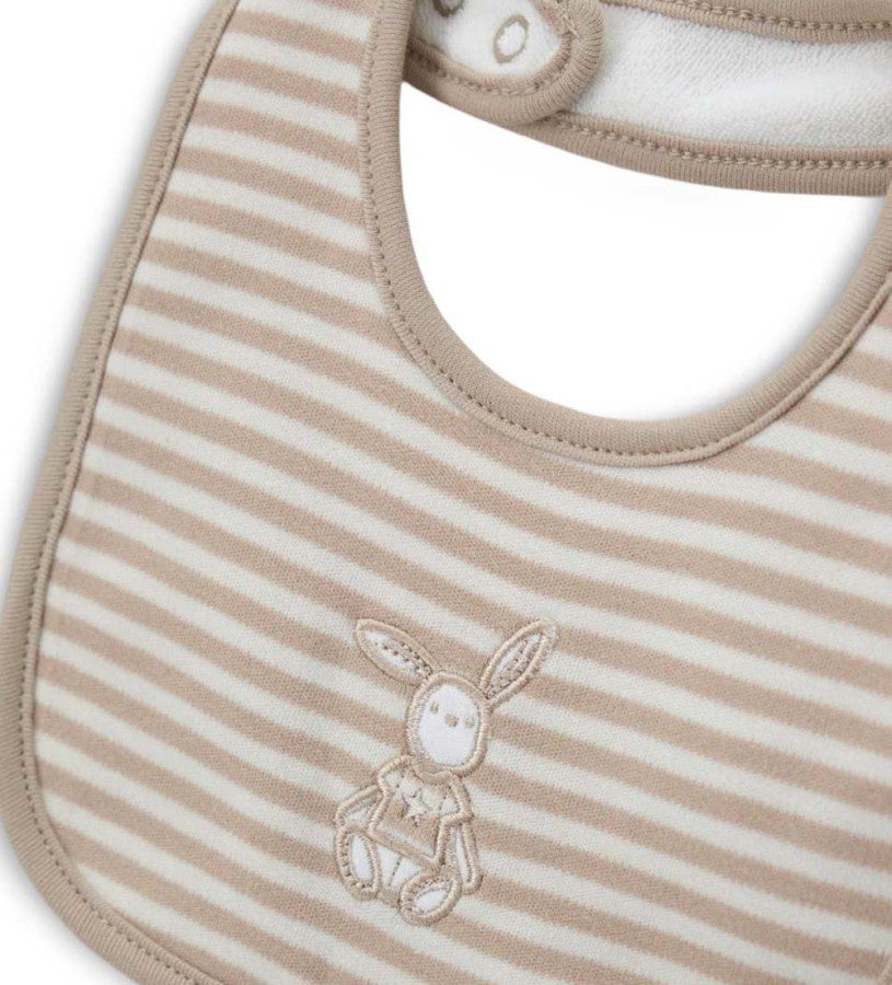 Striped bib