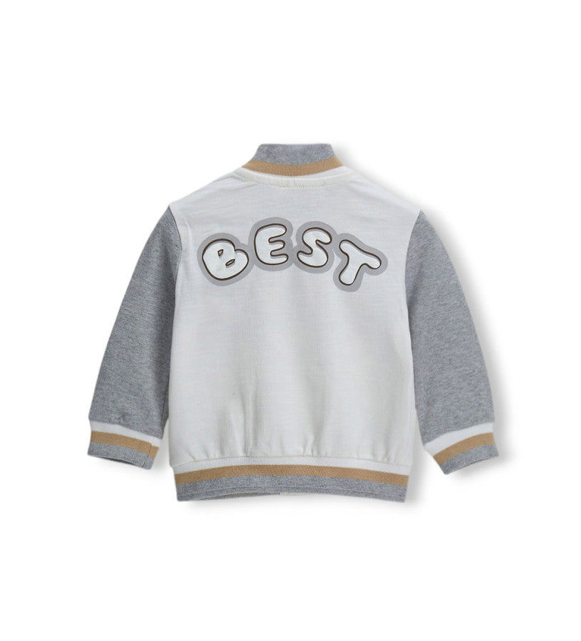 Teddy sweatshirt jacket