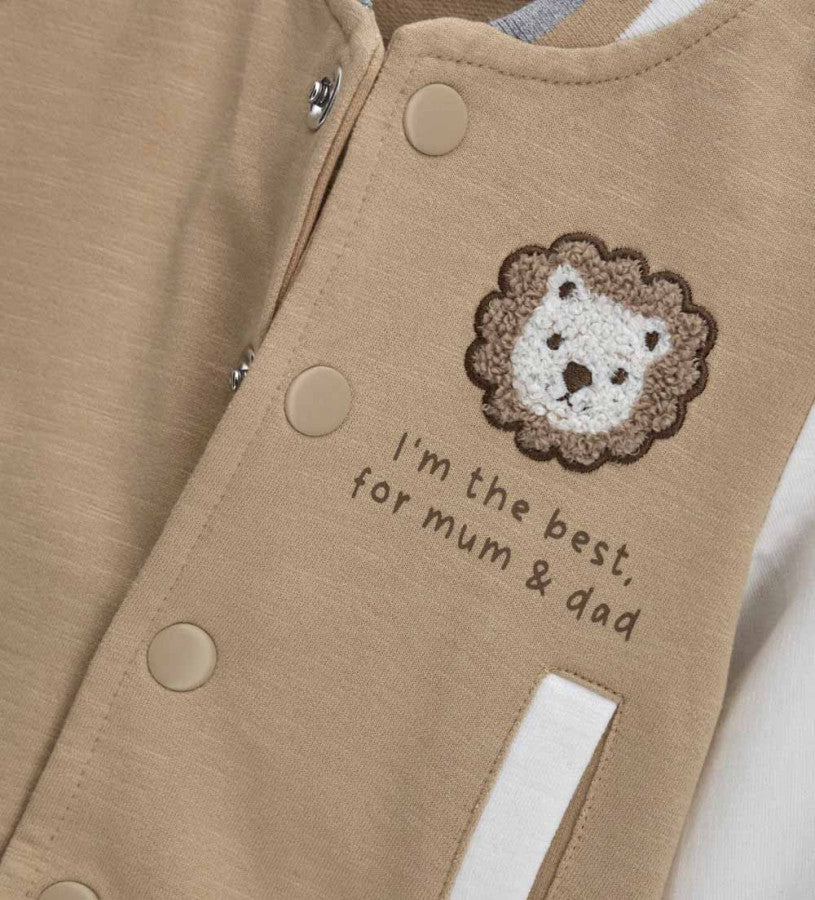 Teddy sweatshirt jacket