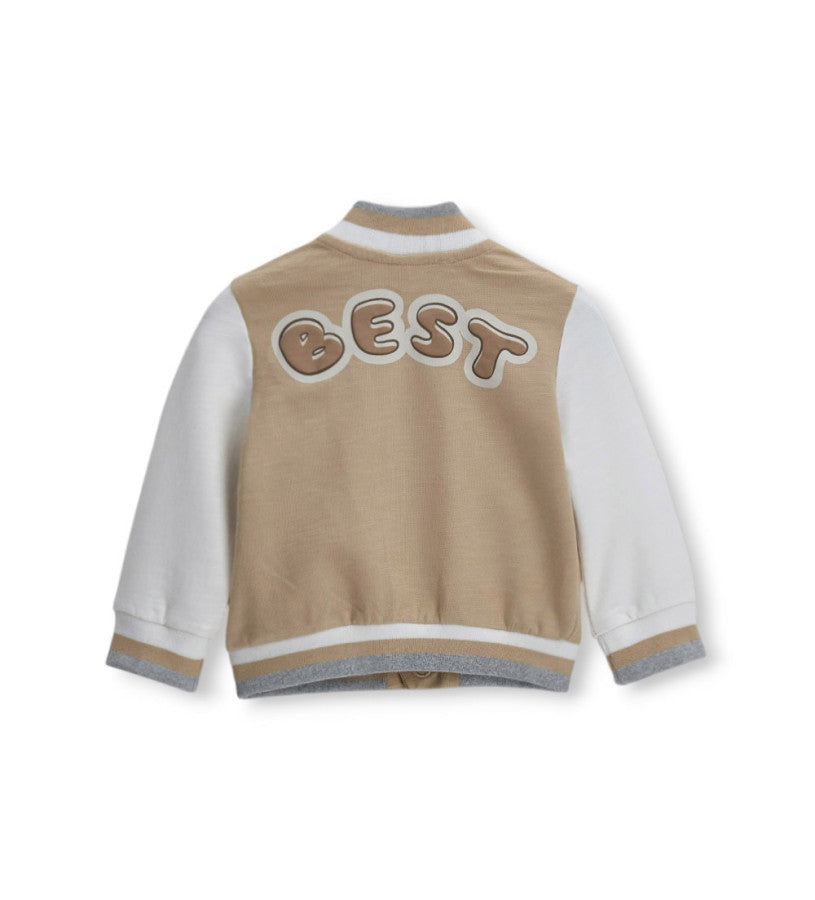 Teddy sweatshirt jacket