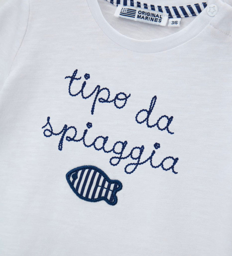T-shirt with embroidery