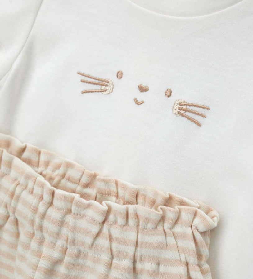 T-shirt and bermuda shorts set