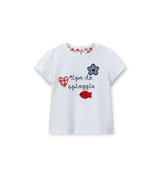 T-shirt with embroidery