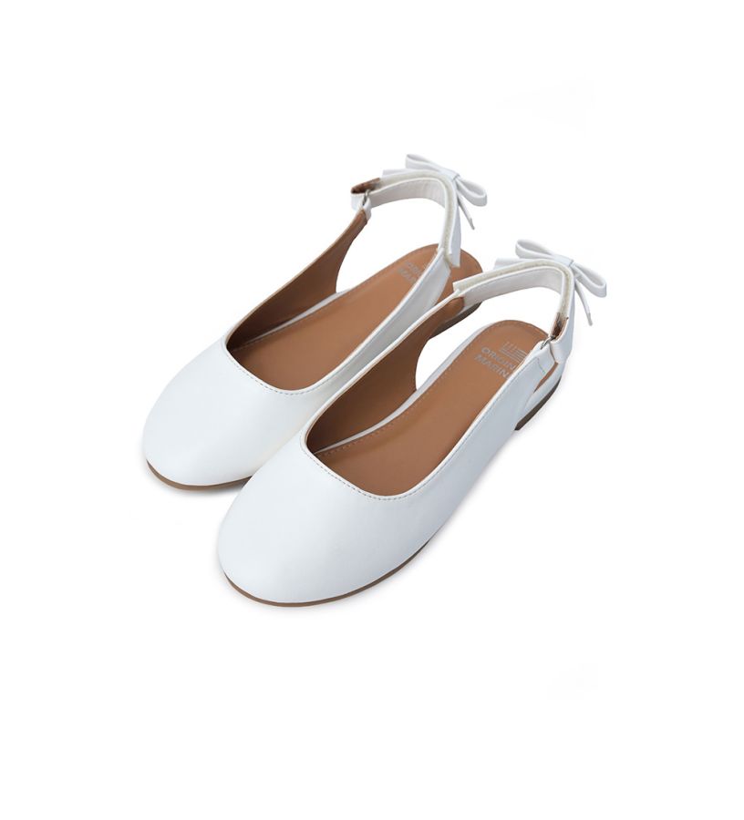 Eco-leather ballerinas
