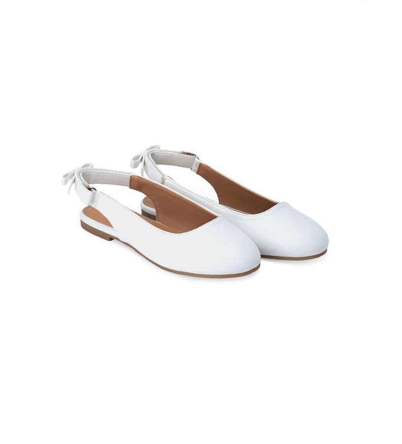 Eco-leather ballerinas