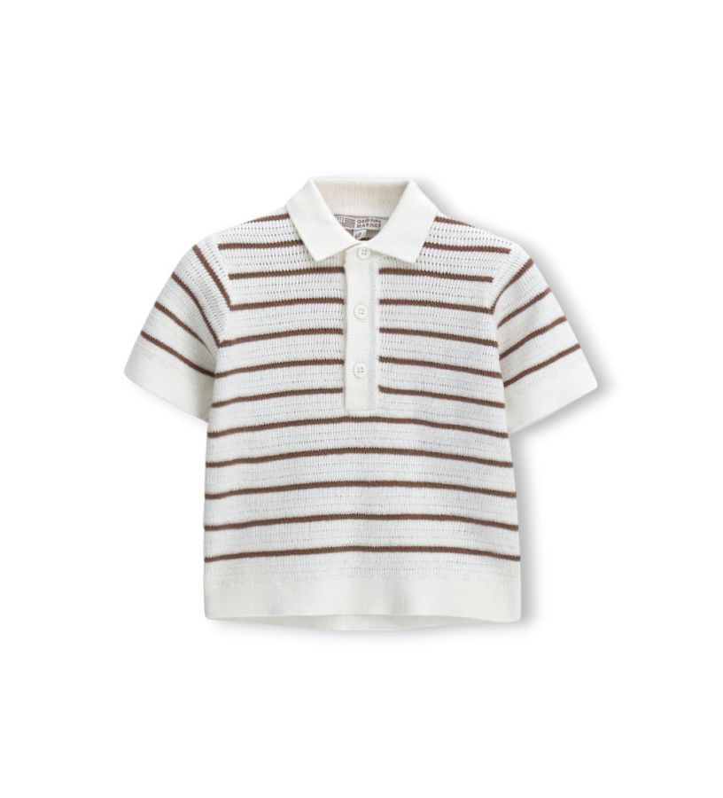 Striped polo