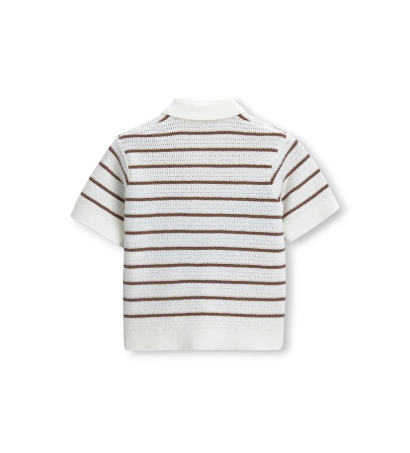 Striped polo