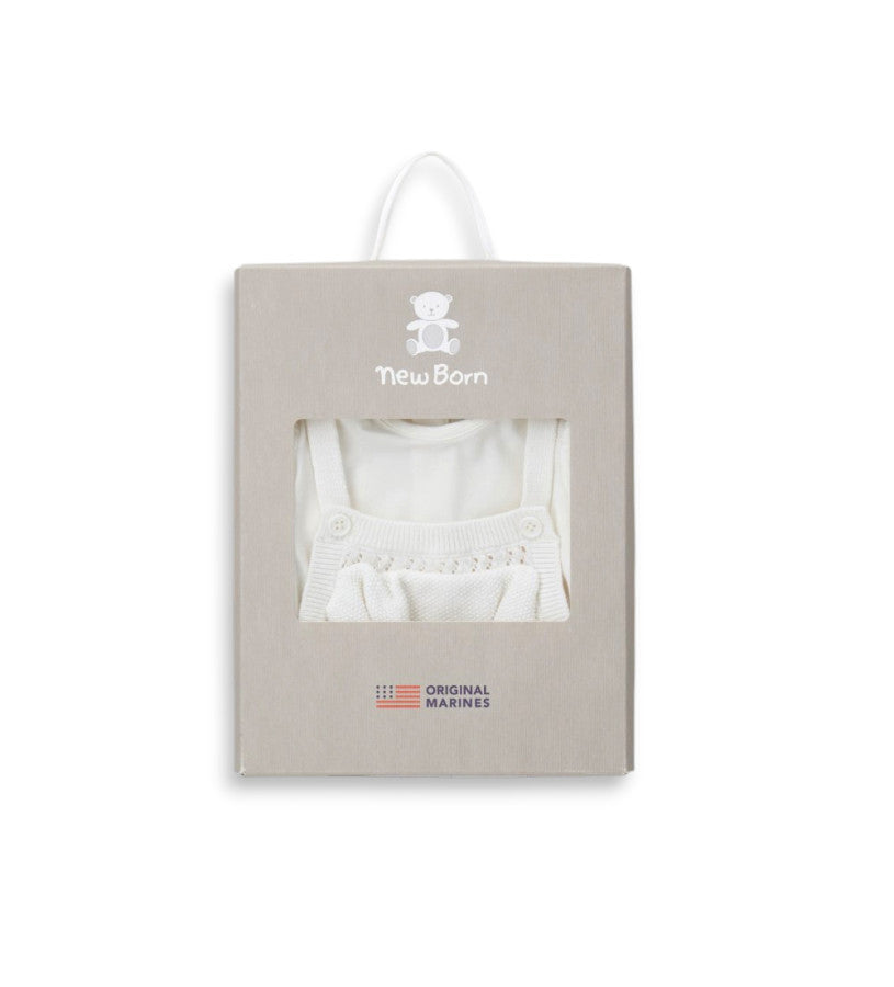 Bodysuit and overalls set