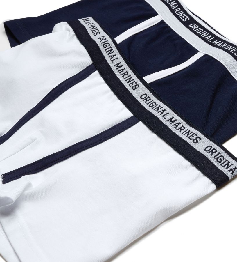 Boxer shorts with an elastic